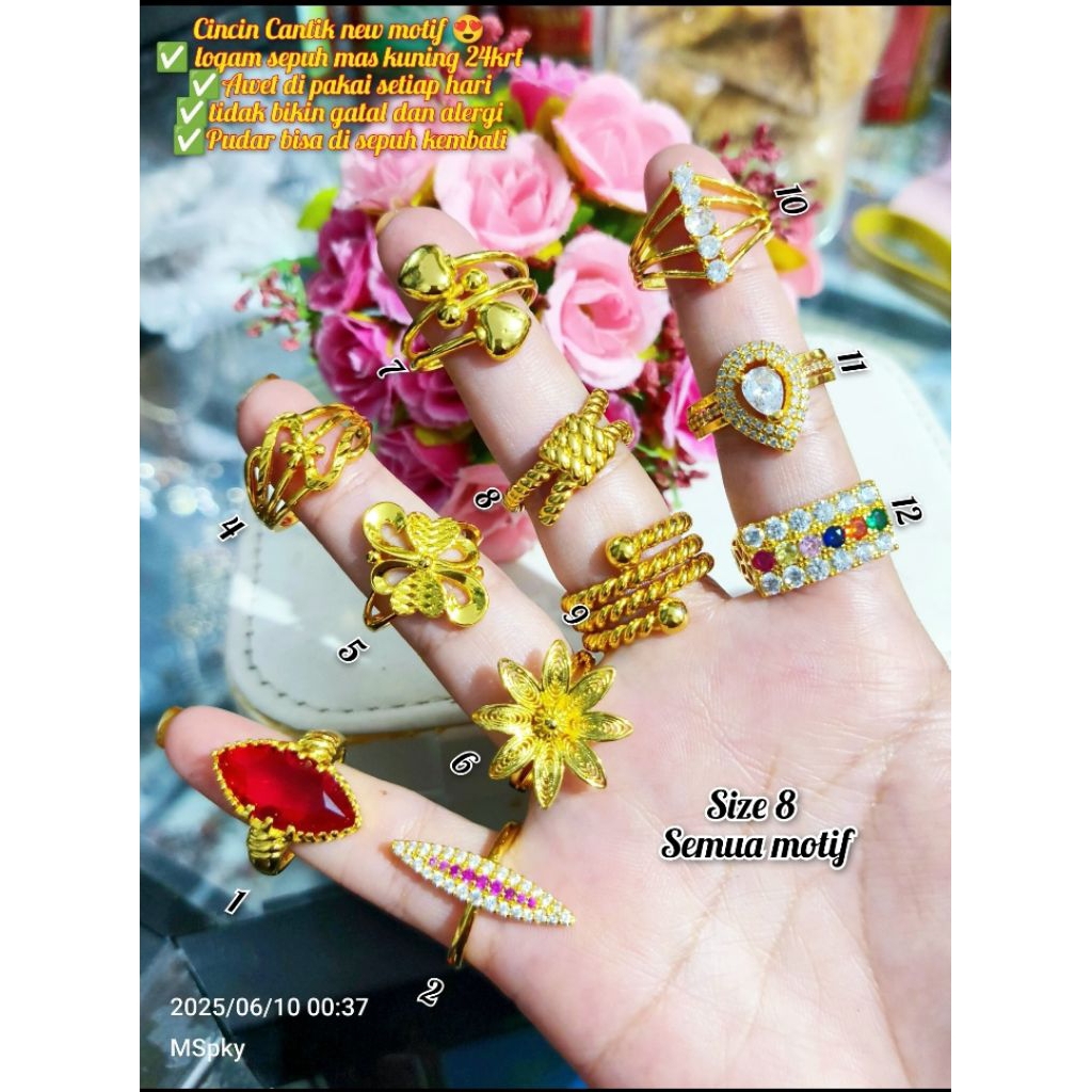 cincin mata dewasa koin 91