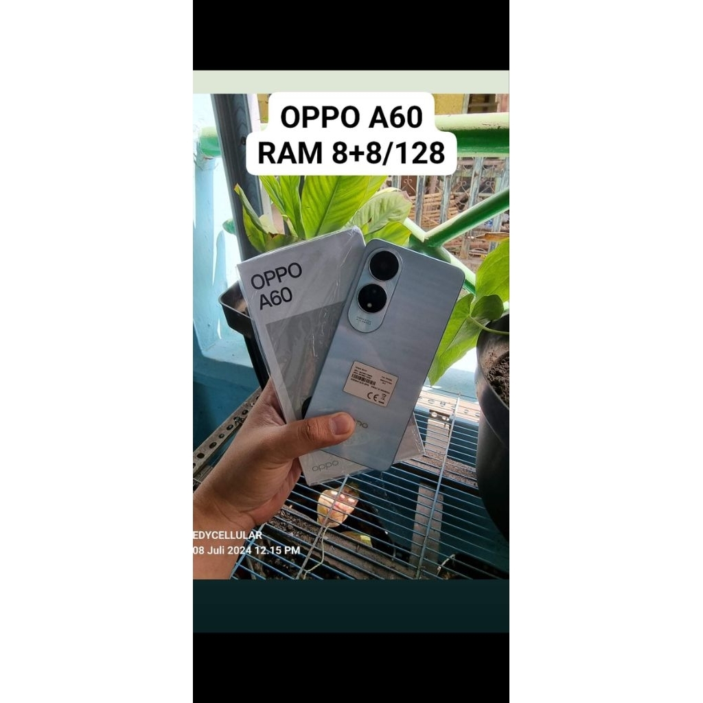 Oppo A60 ram 8+8_128