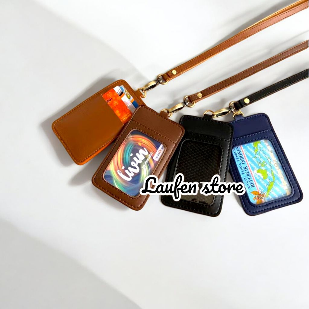 

Id Card Holder Name Tag Kulit | Model Simpel elegant Termurah