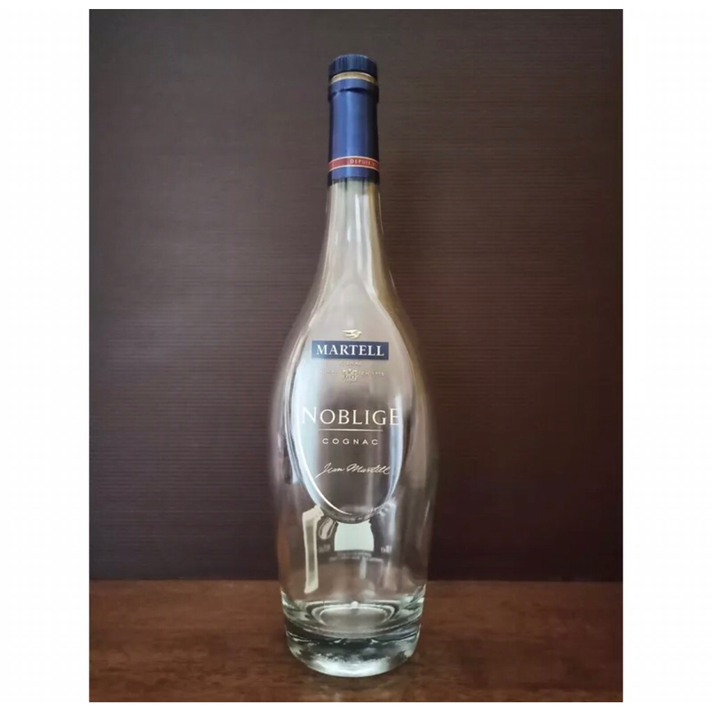 botol bekas miras martel noblige / botol pajangan / botol koleksi
