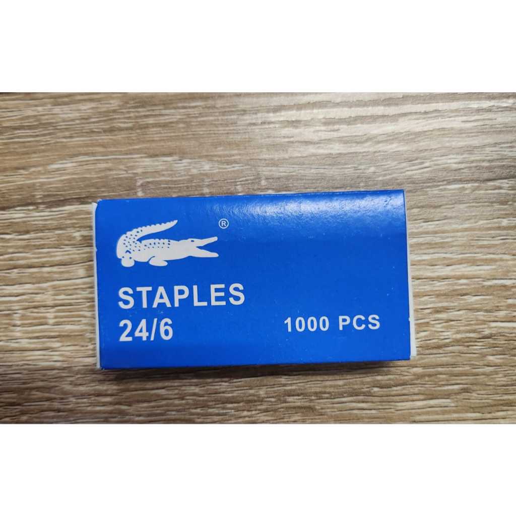 

ISI STAPLES 24/6 1000PCS REFILL ISI STAPLES BESAR