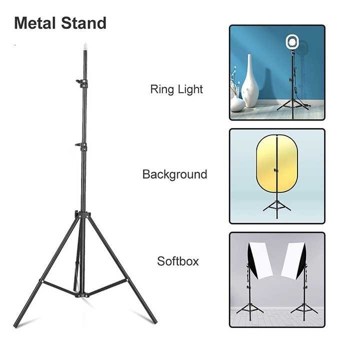 Tripod 2.1 Meter Tripod Handphone Kamera Ring Light