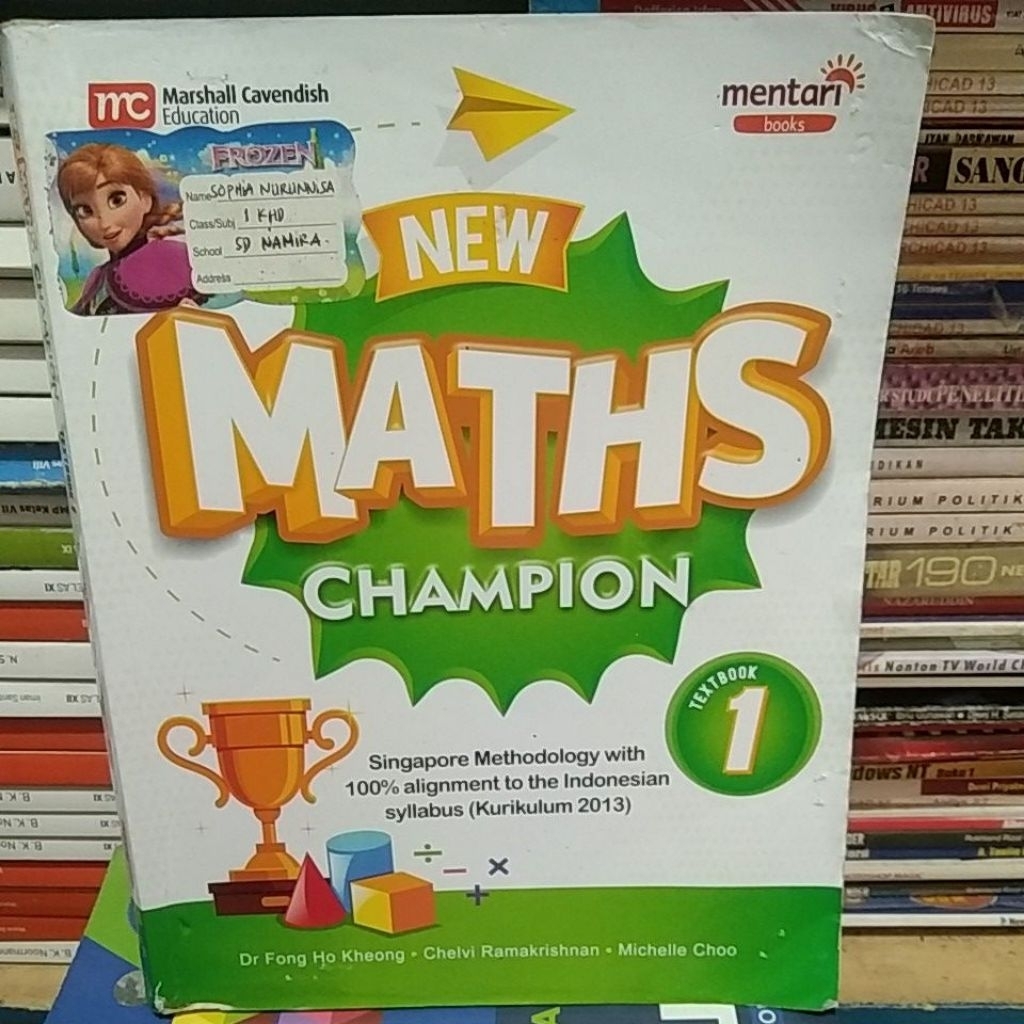 Buku new maths champion 1 texsbook