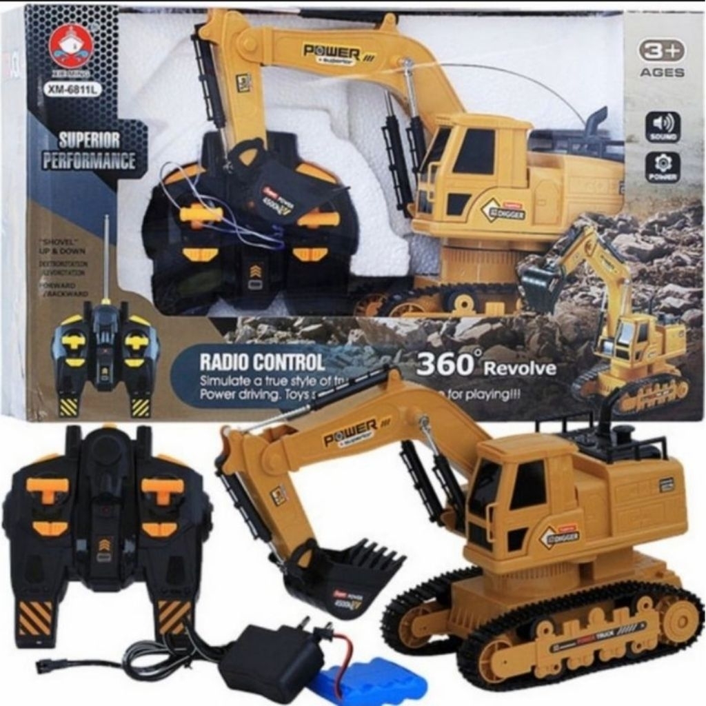 RC EXCAVATOR HEAVY MACHINE | MAINAN ALAT BERAT