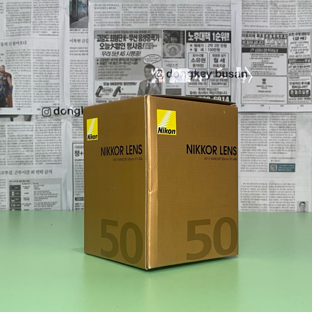 Nikon AF-s 50mm f1.4 BARU