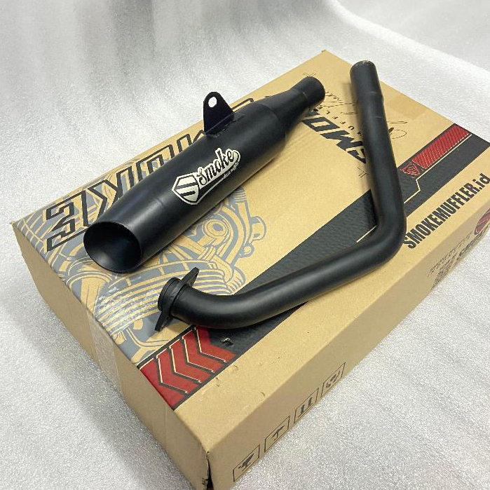 Knalpot racing yamaha motor XSR 155 smokemuffler Type Single Kolong