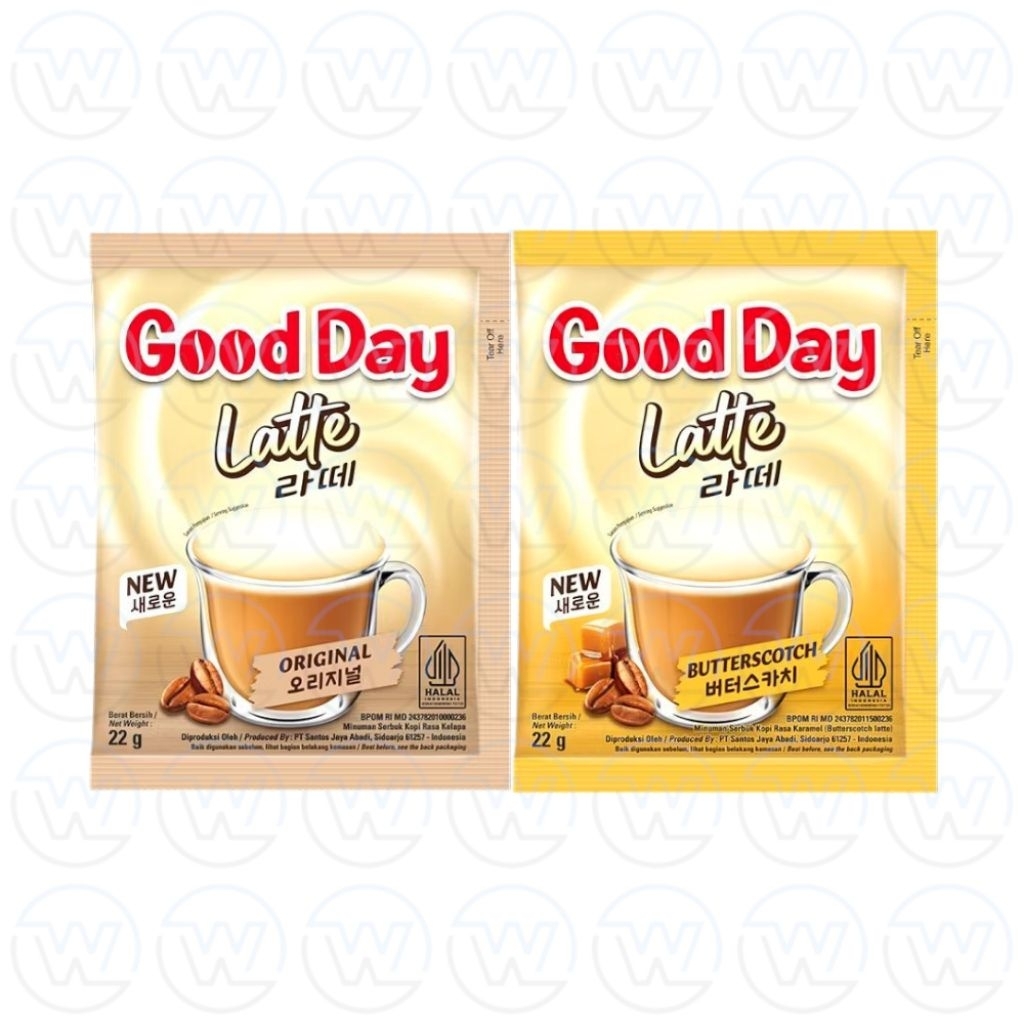 

Good Day Latte 22gr × 10 Sachet
