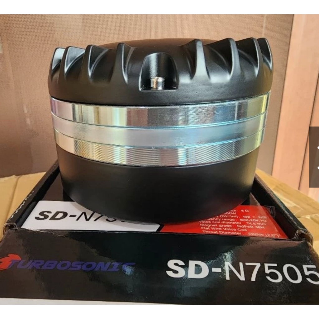 Driver Tweter Neodium Turbosonic SDN 7505 / SDN7505 / SD N7505 neodymium magnet model ND850 - ORIGINAL