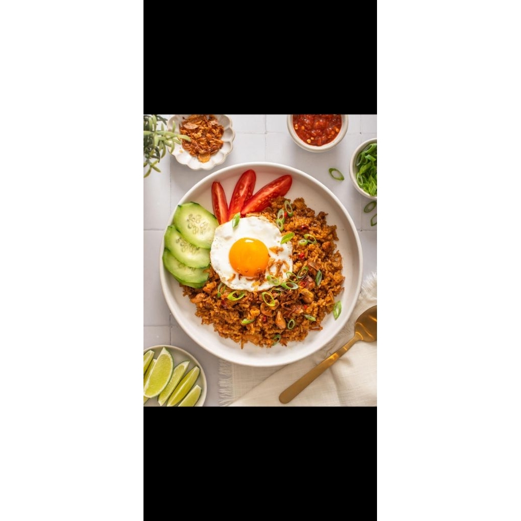 

Nasi Goreng (telur terpisah)
