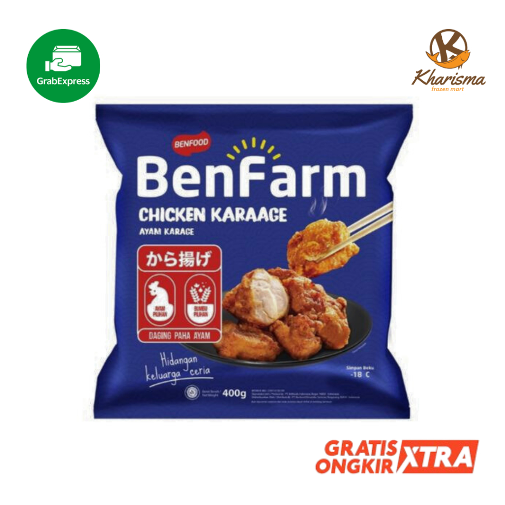 

Benfarm Chicken Karaage 400g Makanan Frozen Food