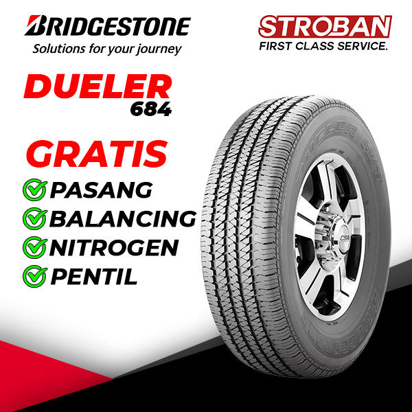 BAN BRIDGESTONE DUELER 684 265/60 R18