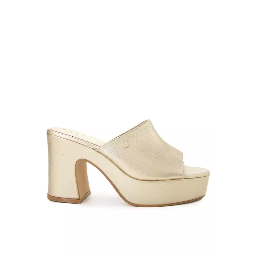 Elle - Ladies Shoes Heels Sandals 50050 Gold