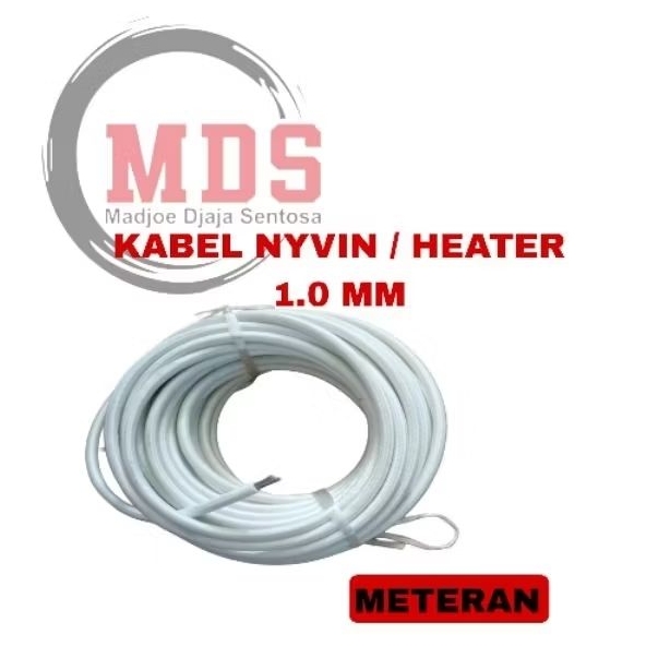 kabel nyvin 1mm / kabel tahan panas 1mm / kabel nyvin 1mm / kabel heater 1mm / meteran