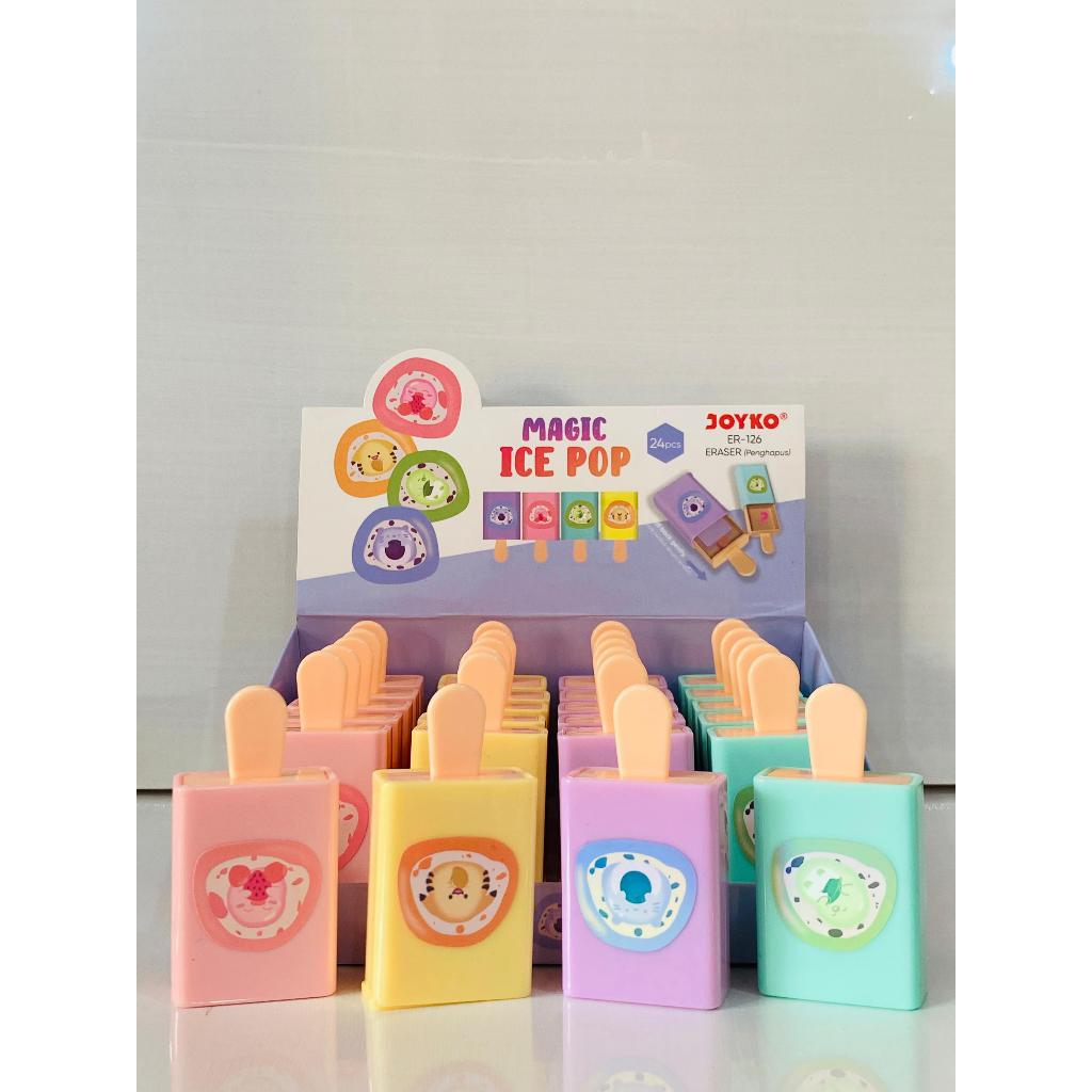 

Penghapus Lucu Joyko Magic Ice Pop | ER-126 | Bentuk Es Krim Imut - 1 pcs