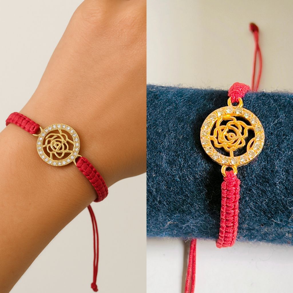 CRAFTINGZA Gelang Zirconia / Gelang tali / gelang anyam