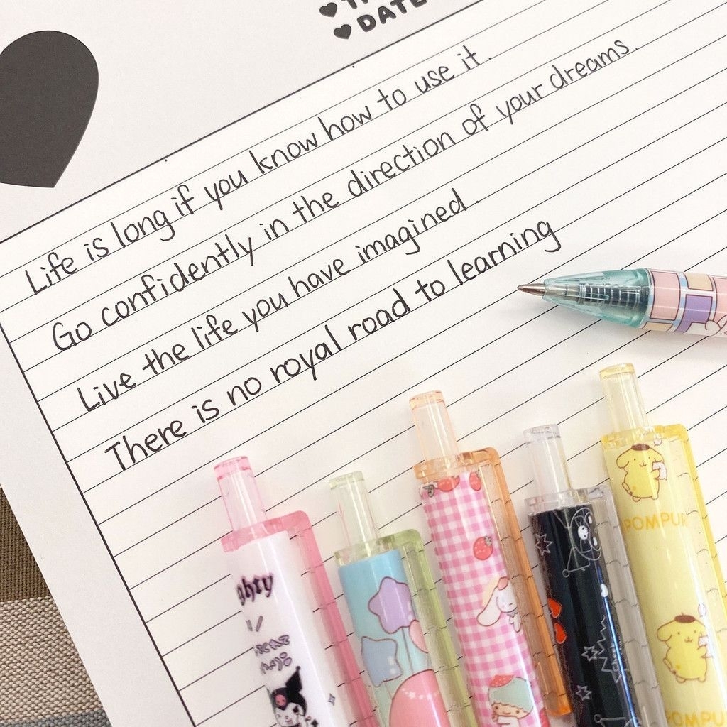 

1 Pcs " PULPEN GEL MEKANIK MOTIF CARTOON LUCU