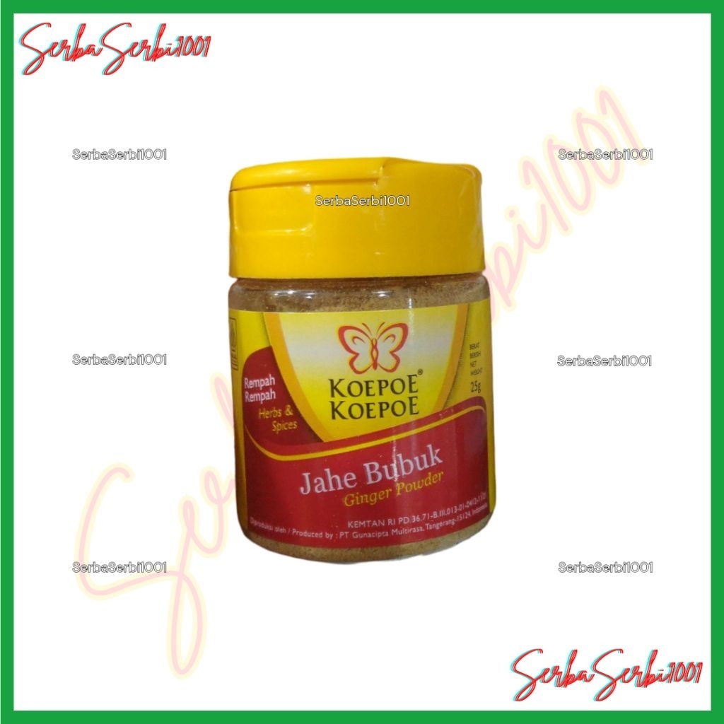 

JAHE BUBUK KOEPOEKOEPOE 25 GR / KUPUKUPU
