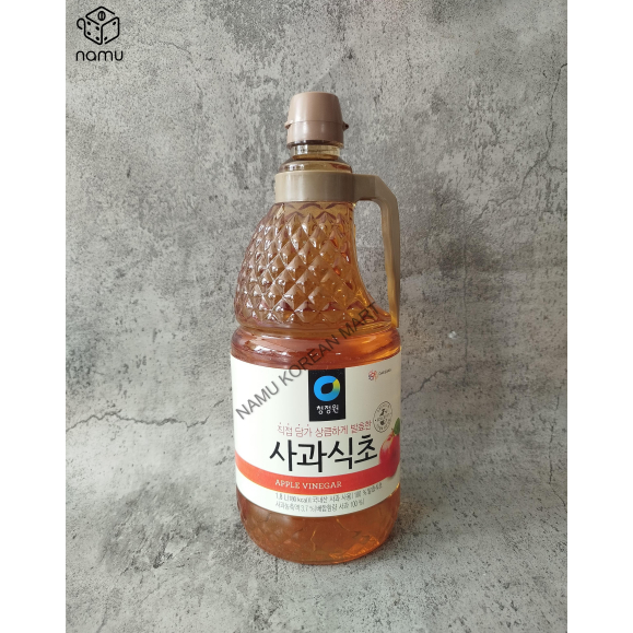 

Chung Jung One Apple vinegar 1.8L / Cuka Apel / Cuka Masak / Apple Vinegar / Cuka Korea / Bahan Masak