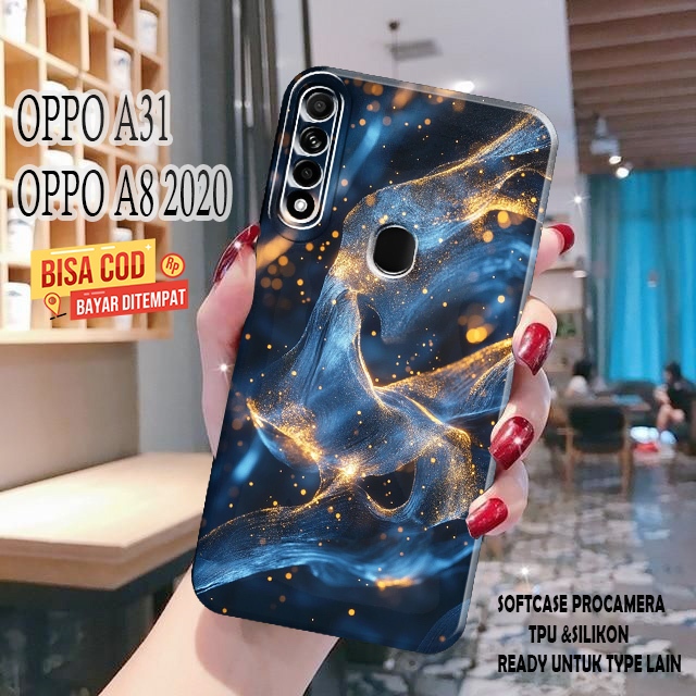 Case Pro Camera OPPO A31 / OPPO A8 2020 A33 A32 A53 - Casing Lentur - Softcase Pelindung Ponsel Moti