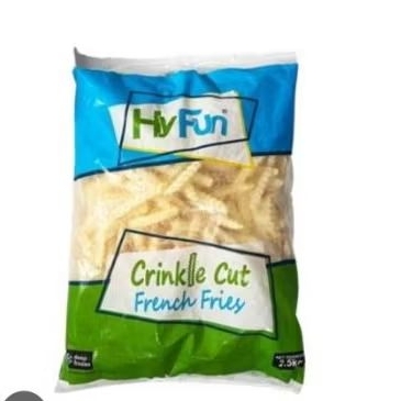 

kentang crinkle hy fun 2.5kg
