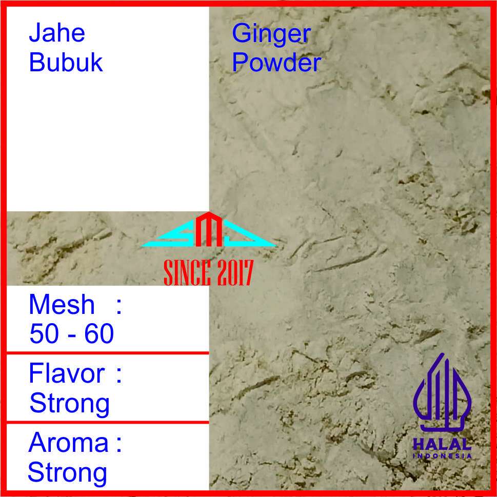 

Jahe Bubuk Murni 1 kg / Pure Ginger Powder 1000 gram / Rempah / Bumbu Masak / Spices