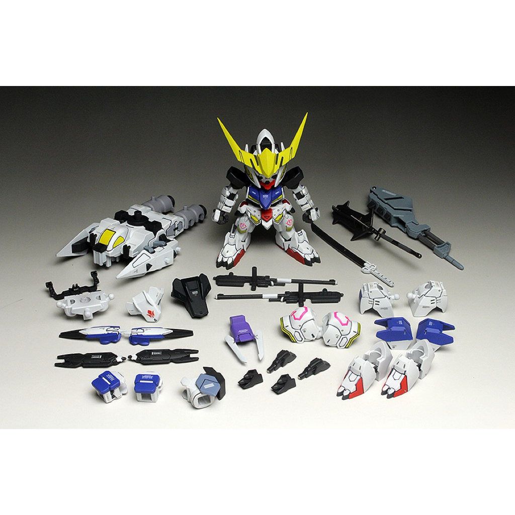 Original Made In Japan SD BB barbatos DX (set 7 bentuk) + long distance transport booster kutan san