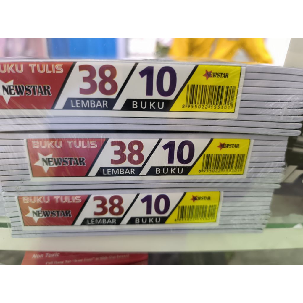 

BUKU TULIS NEWSTAR 38 LEMBAR