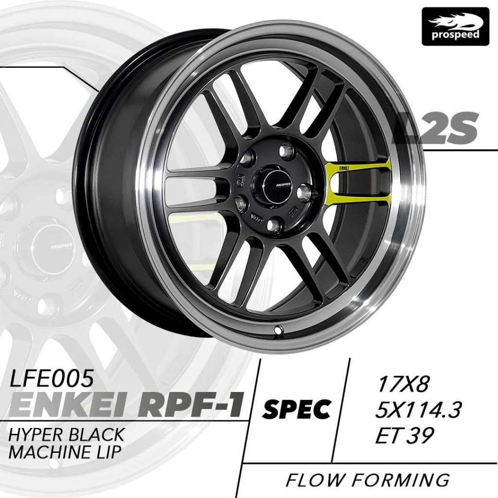 Velg Racing Ring 17 Enkei Rpf1 Lebar 8 Buat Mobil Innova Xpander Brv Ertiga Dll Gratis Ongkir