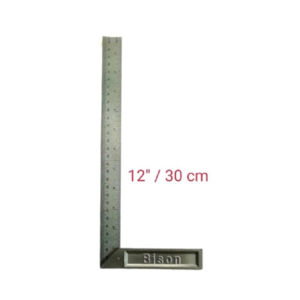 

Siku Tukang 30 Cm Penggaris Meteran Pasekon 12 inch