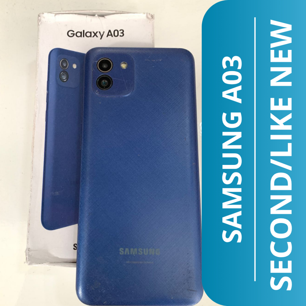 HP SECOND SAMSUNG A03 4/128GB / SAMSUNG A03 HP SECOND