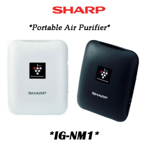 Sharp Plasmacluster Ion Generator Portable Air Purifier IG-NM1