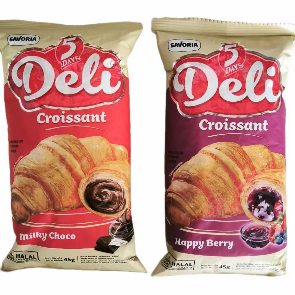 

Deli Croissant happy berry / milky choco
