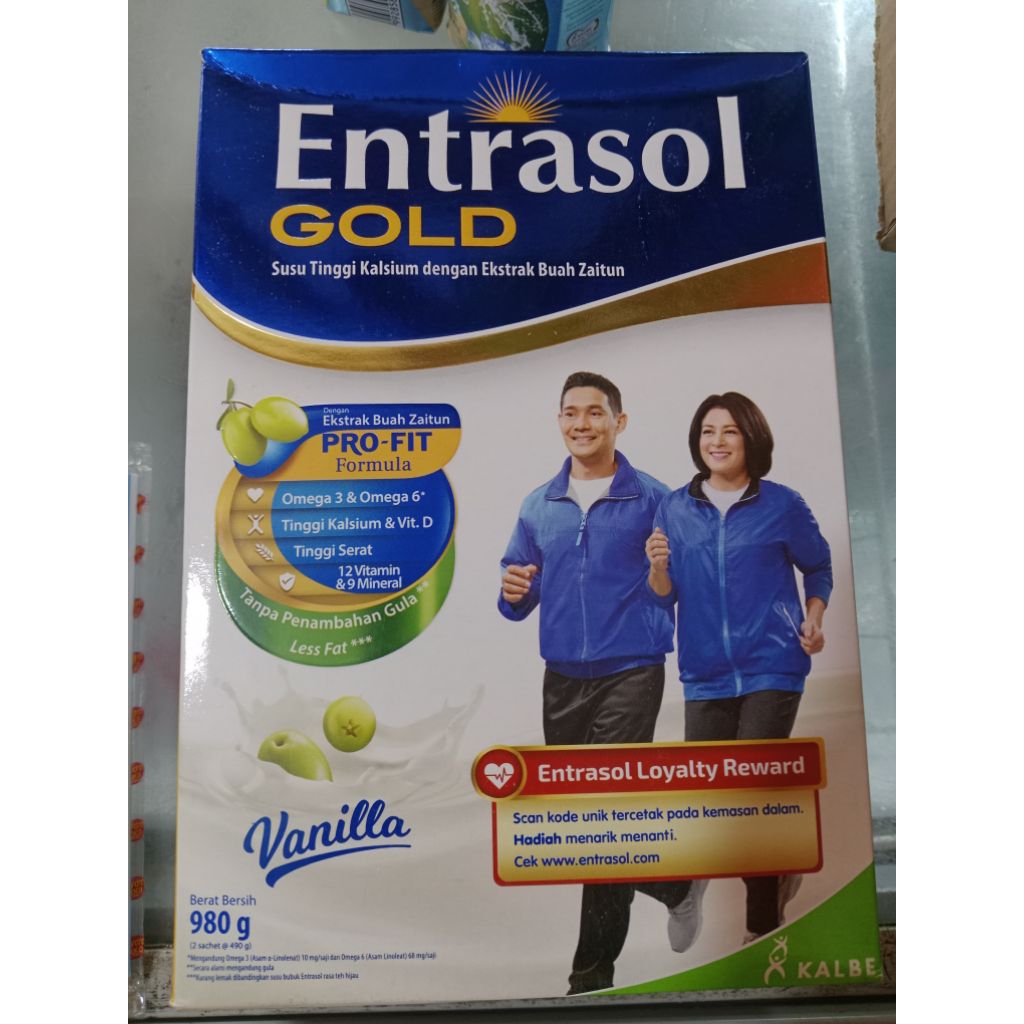 

Entrasol Gold Vanila 980gr