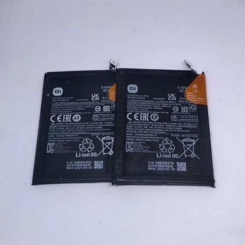 Batre Xiaomi Redmi 10 4G / Note 10 5G / M3 Pro ORI Copotan