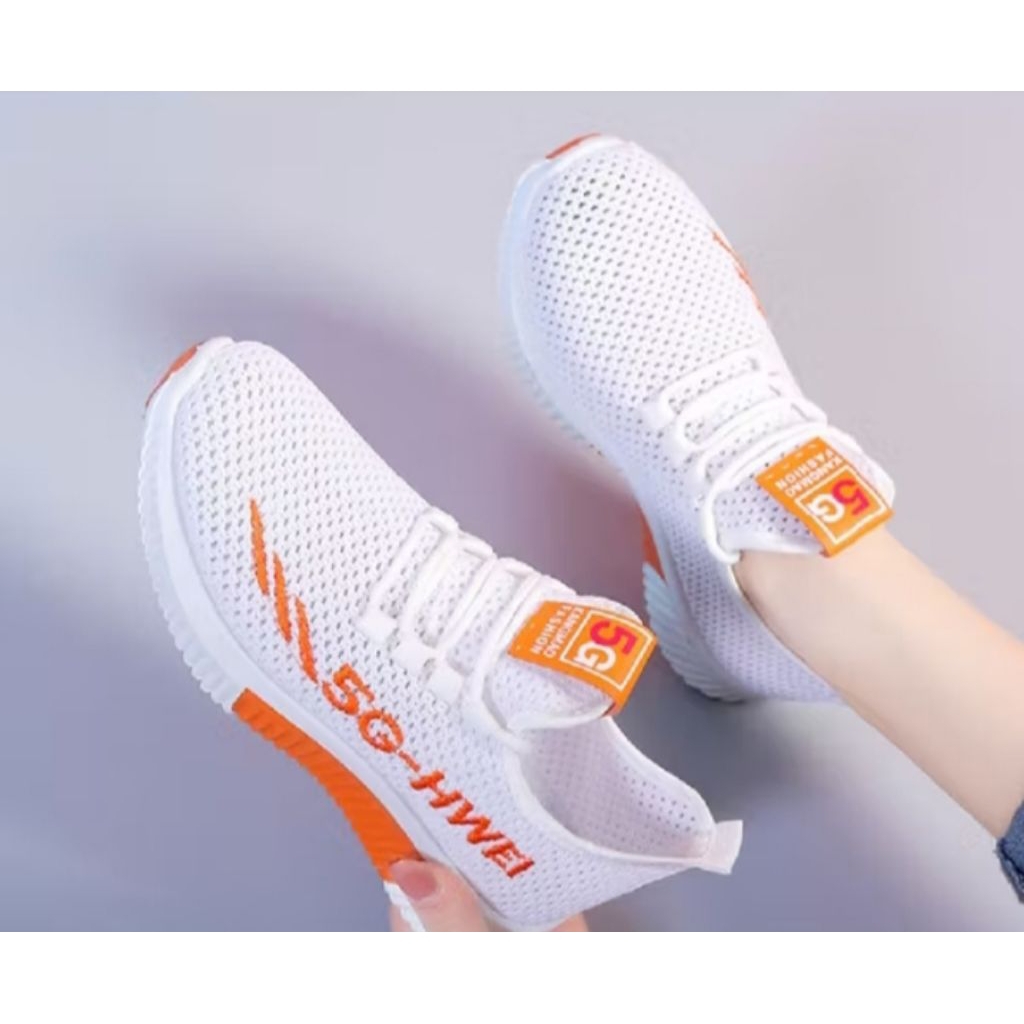 Sneakers Wanita Jaring Hwei-5G