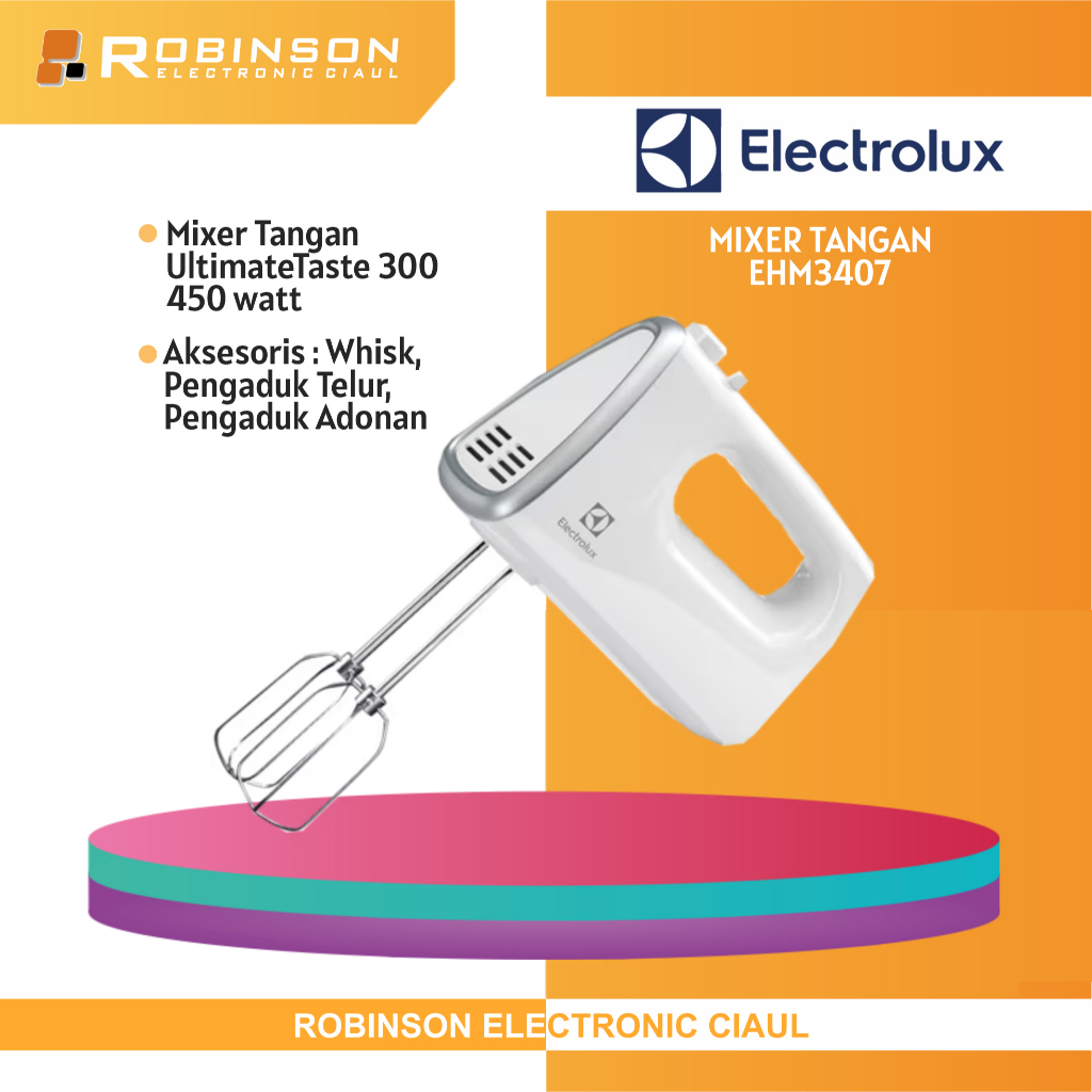 ELECTROLUX EHM3407 HAND MIXER / HAND MIXER ELECTROLUX