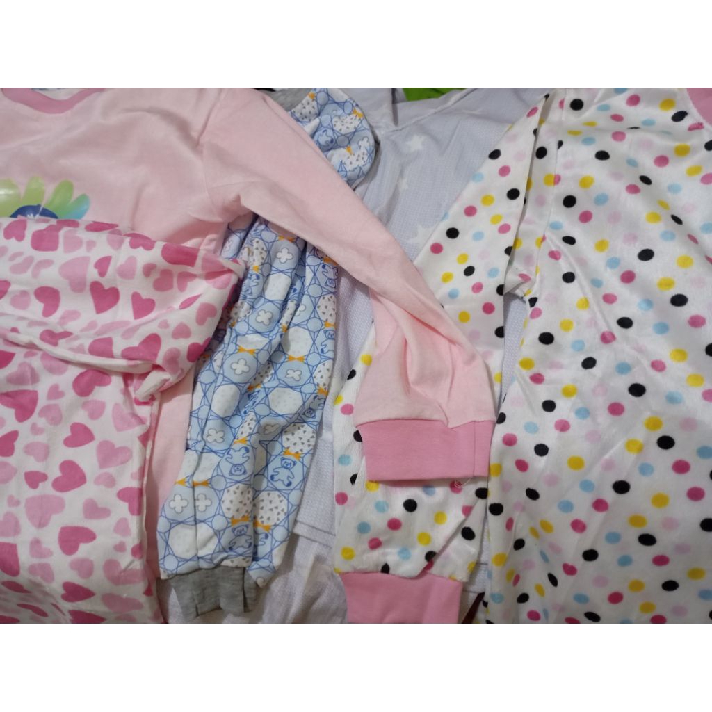 Paket baju anak 6pcs 50K
