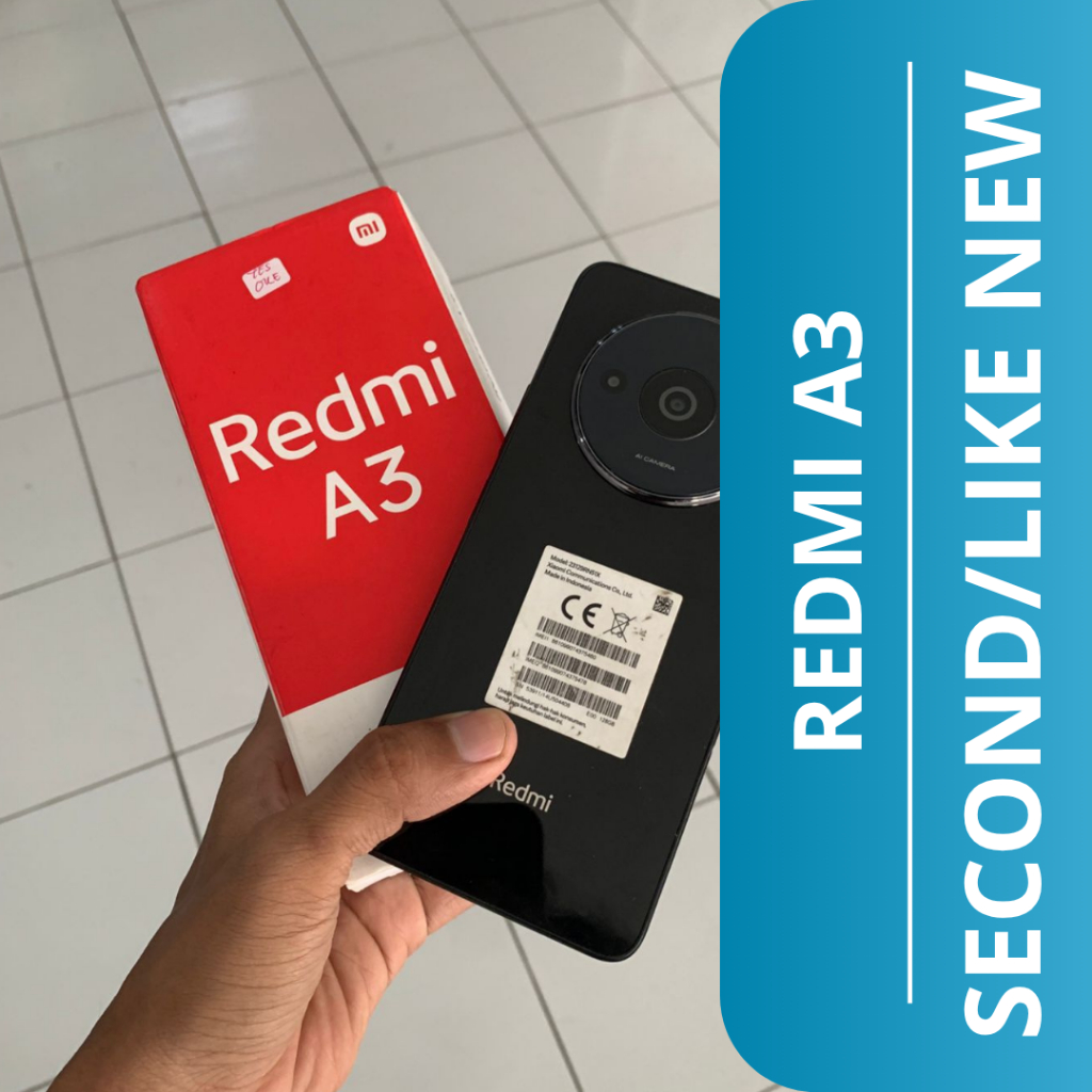 HP SECOND REDMI A3 4+4/128GB / REDMI A3 HP SECOND