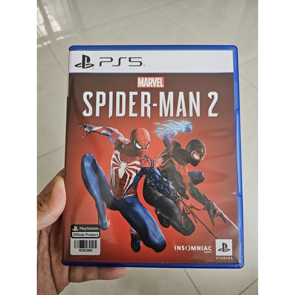 Kaset PS5 Spiderman 2 Game Playstation Second