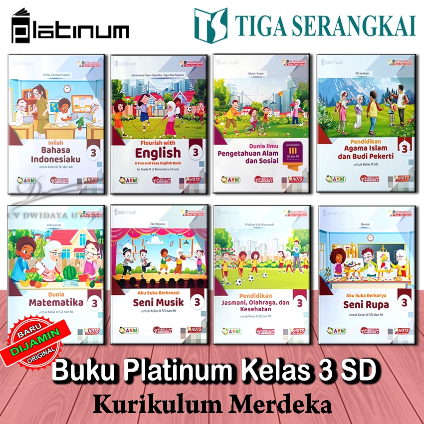 

RB Buku Platinum - Tiga Serangkai - SD Kelas 3 - Kurikulum Merdeka