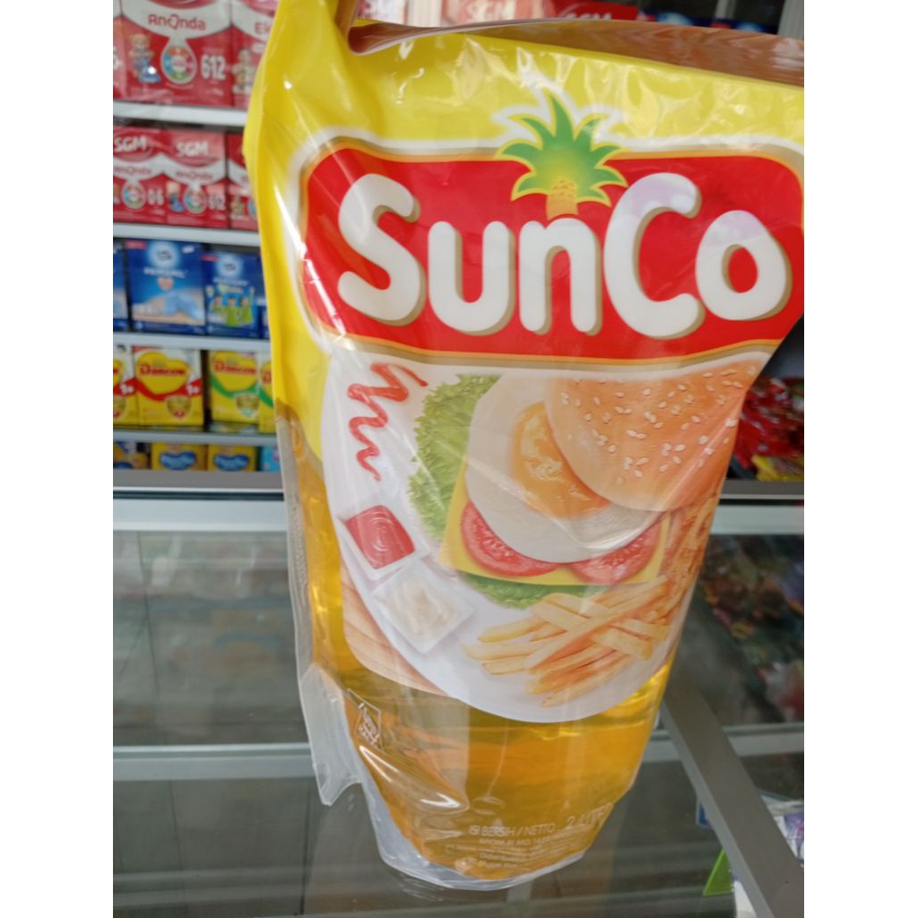

minyak goreng Sunco pouch 2L minyak goreng Sunco terlaris