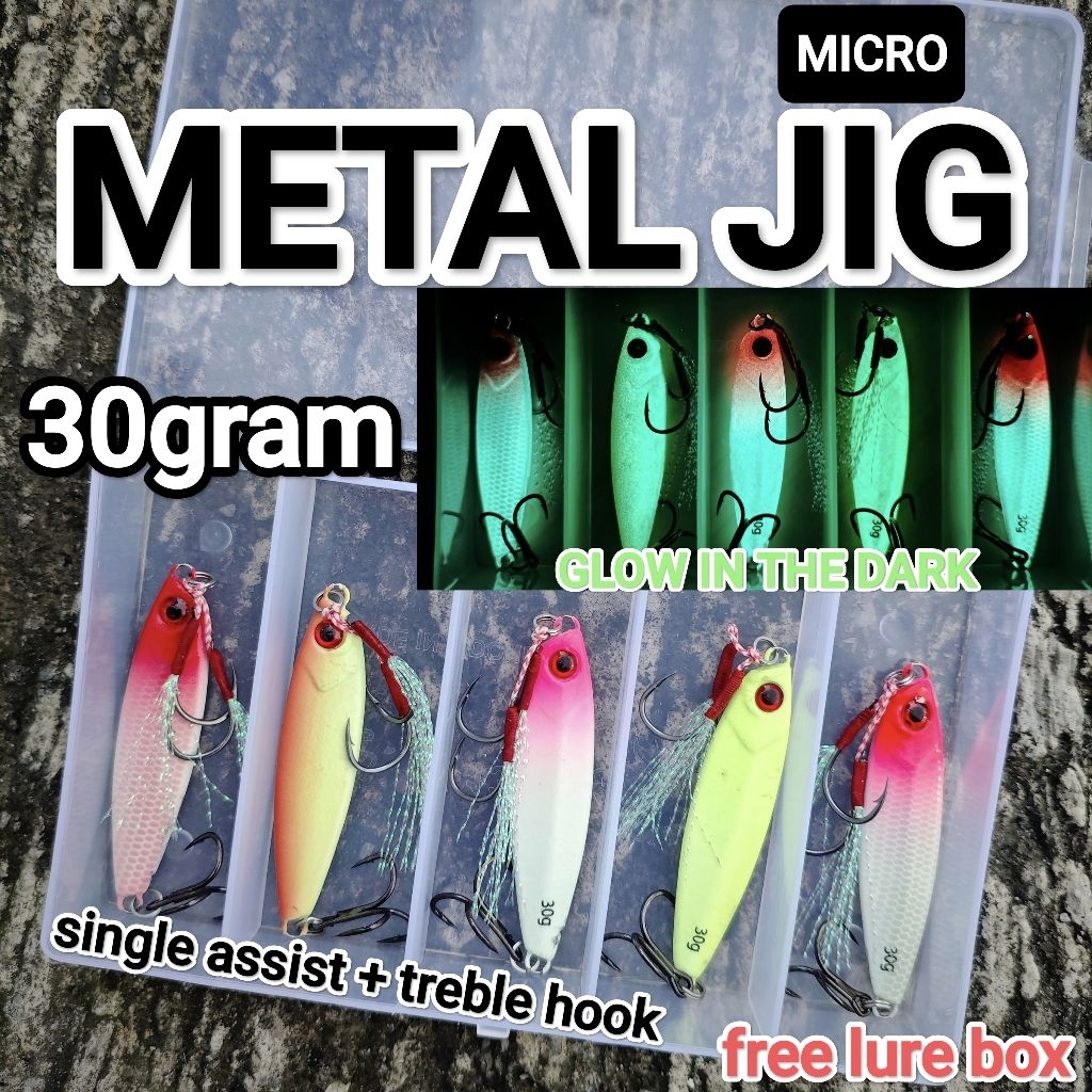 paket umpan METAL JIG 30gram GID