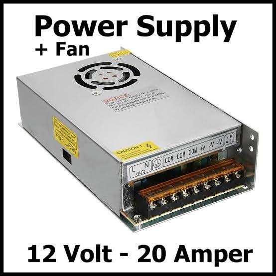 Power Supply 12Volt 20Amper