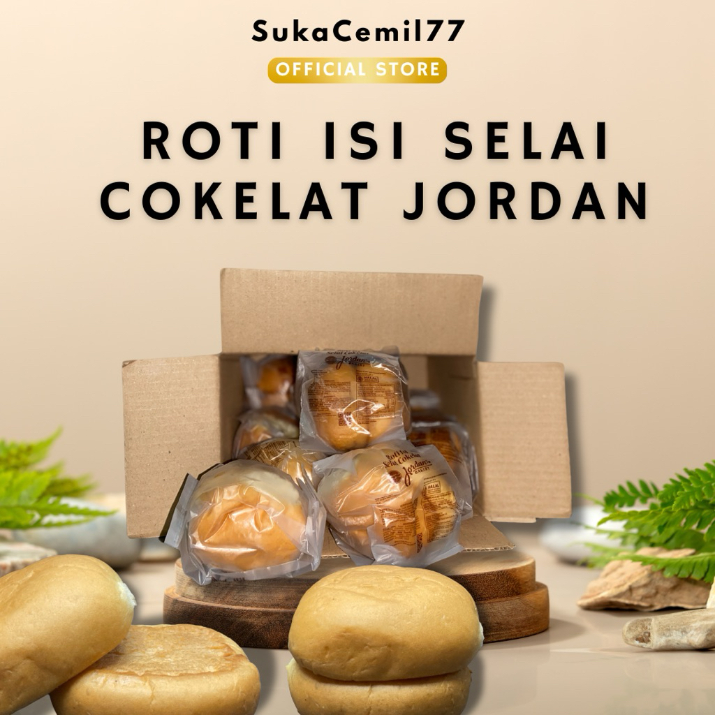 

Roti Selai Cokelat Jordan Bakery 1 dus isi 12