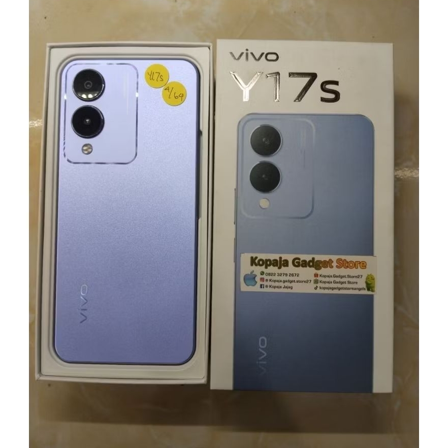 Vivo Y17s 4/64 second fullset
