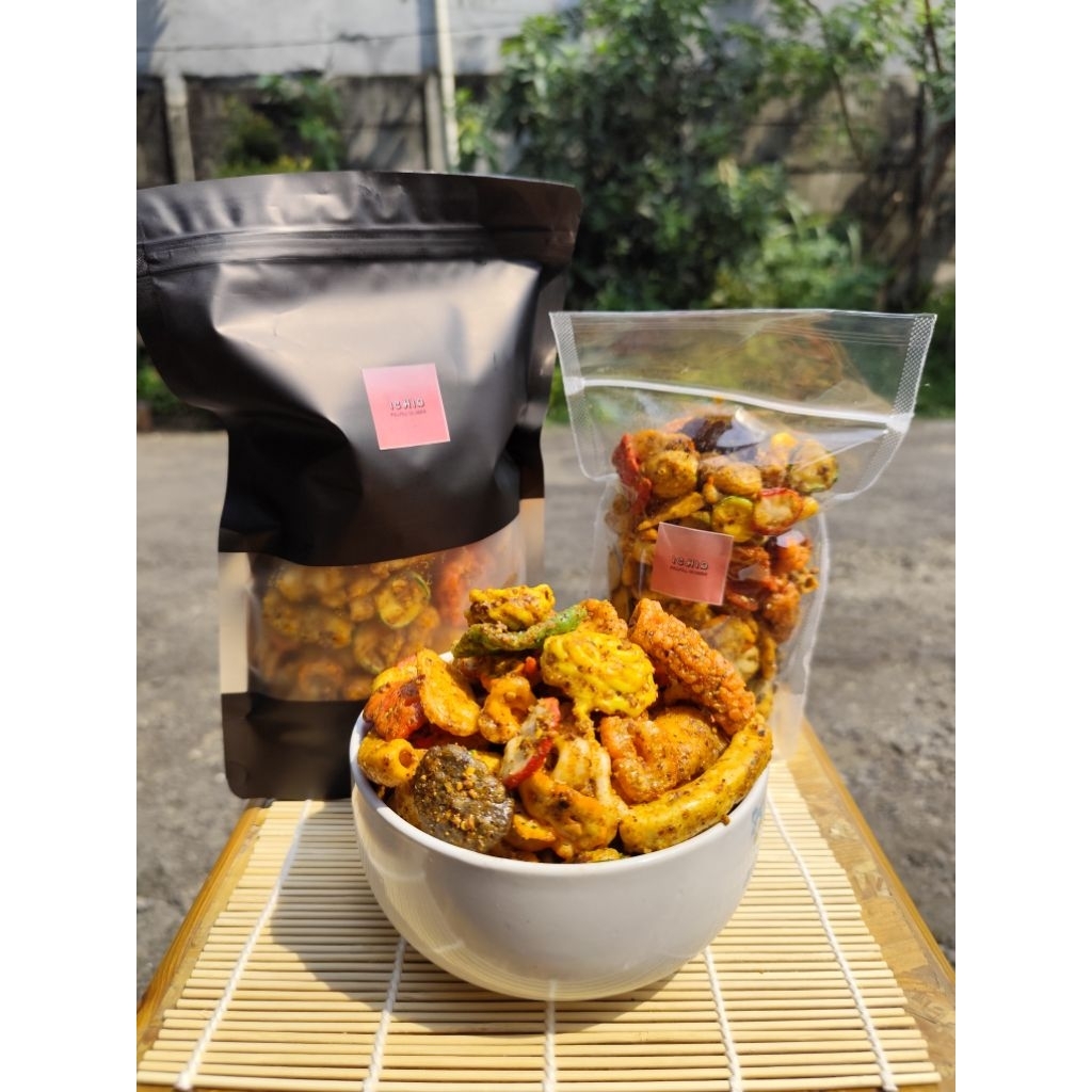 

Sebring Bumbu Kacang / Kerupuk Seblak Bumbu Kacang