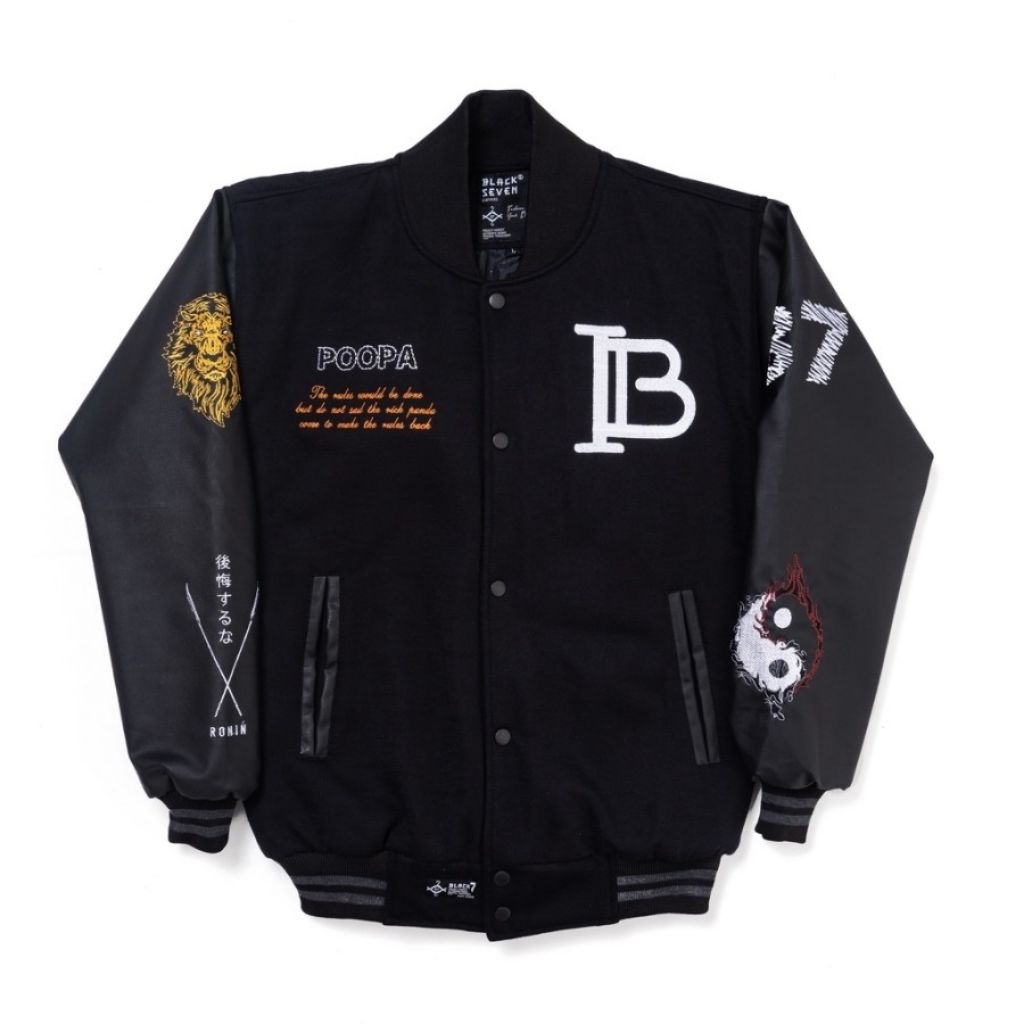 BLACK SEVEN | VARSITY ORIGIN  MONEY D'LUFFY