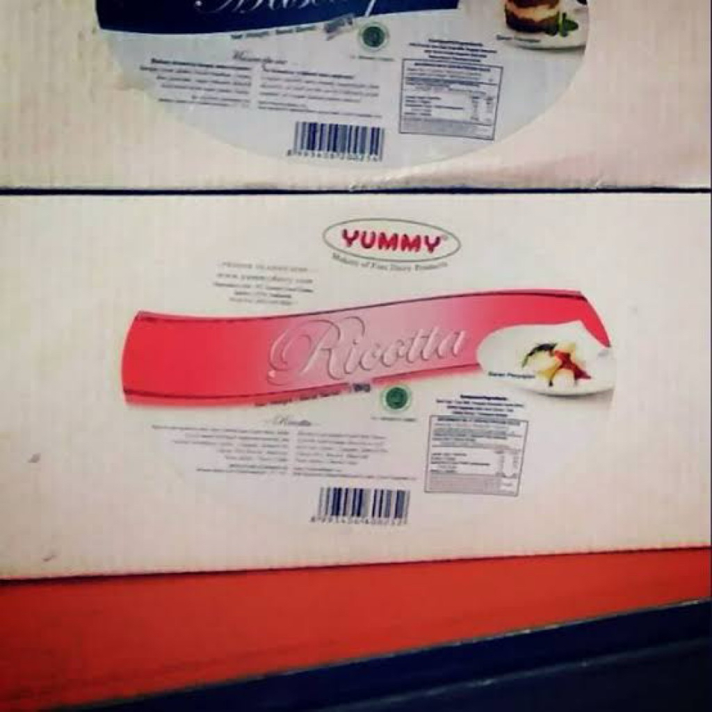 

Ricotta Cheese Yummy / Keju Ricotta 2 KG