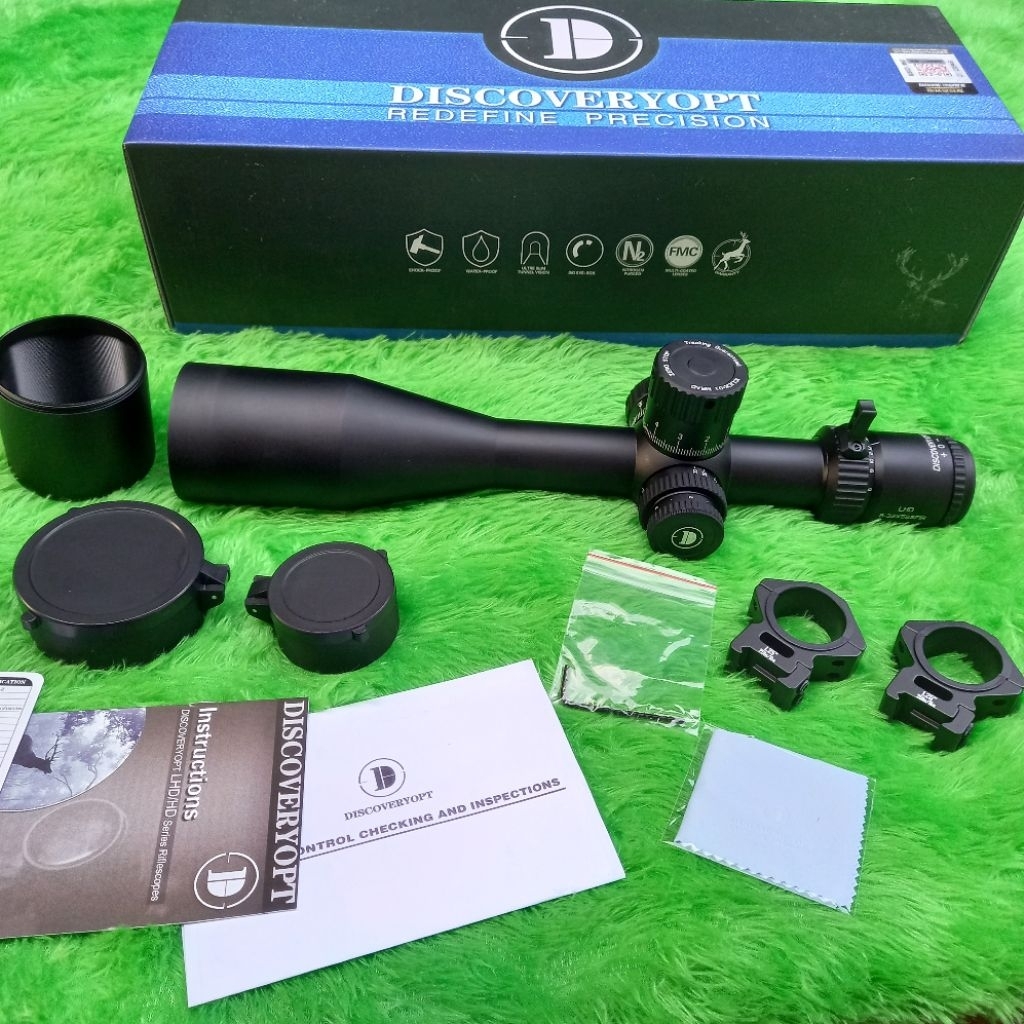 Telescope discovery LHD 8-32x56 SFIR FFP ZERO STOP OD34MM