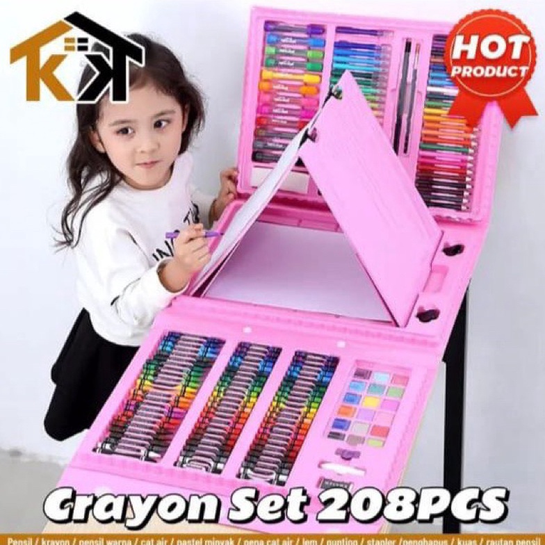 

KODE R44I VIRAL CRAYON SET 28 Pensil Warna Crayon Set 28 Pcs Crayon Mewarnai 28 Warna Pensil Krayon Alat Menggambar atau Mewarnai